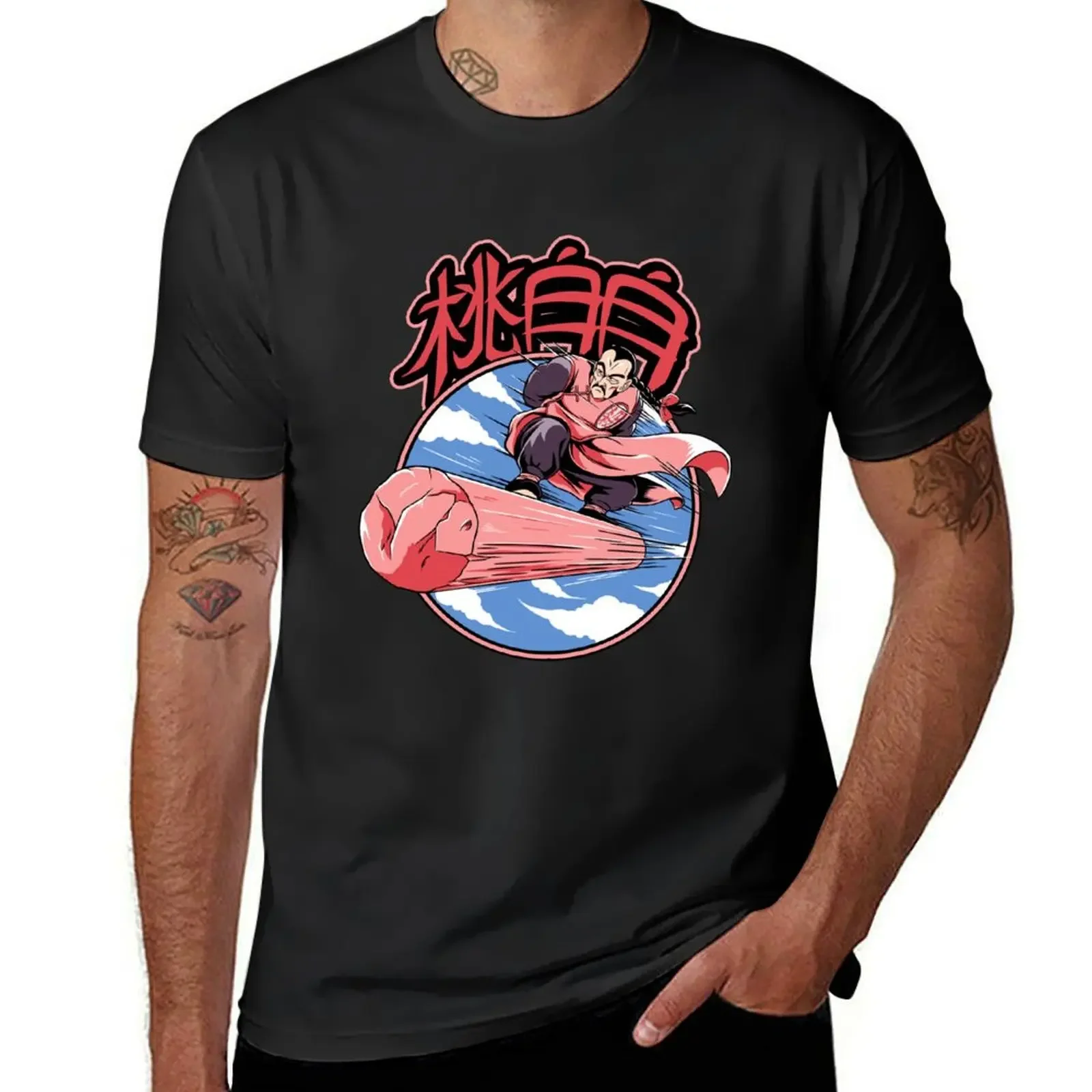 Tao Pai Pai Express T-Shirt Neuauflage schnell trocknende Basketball Grafik T-Shirts Herren Baumwolle T-Shirt