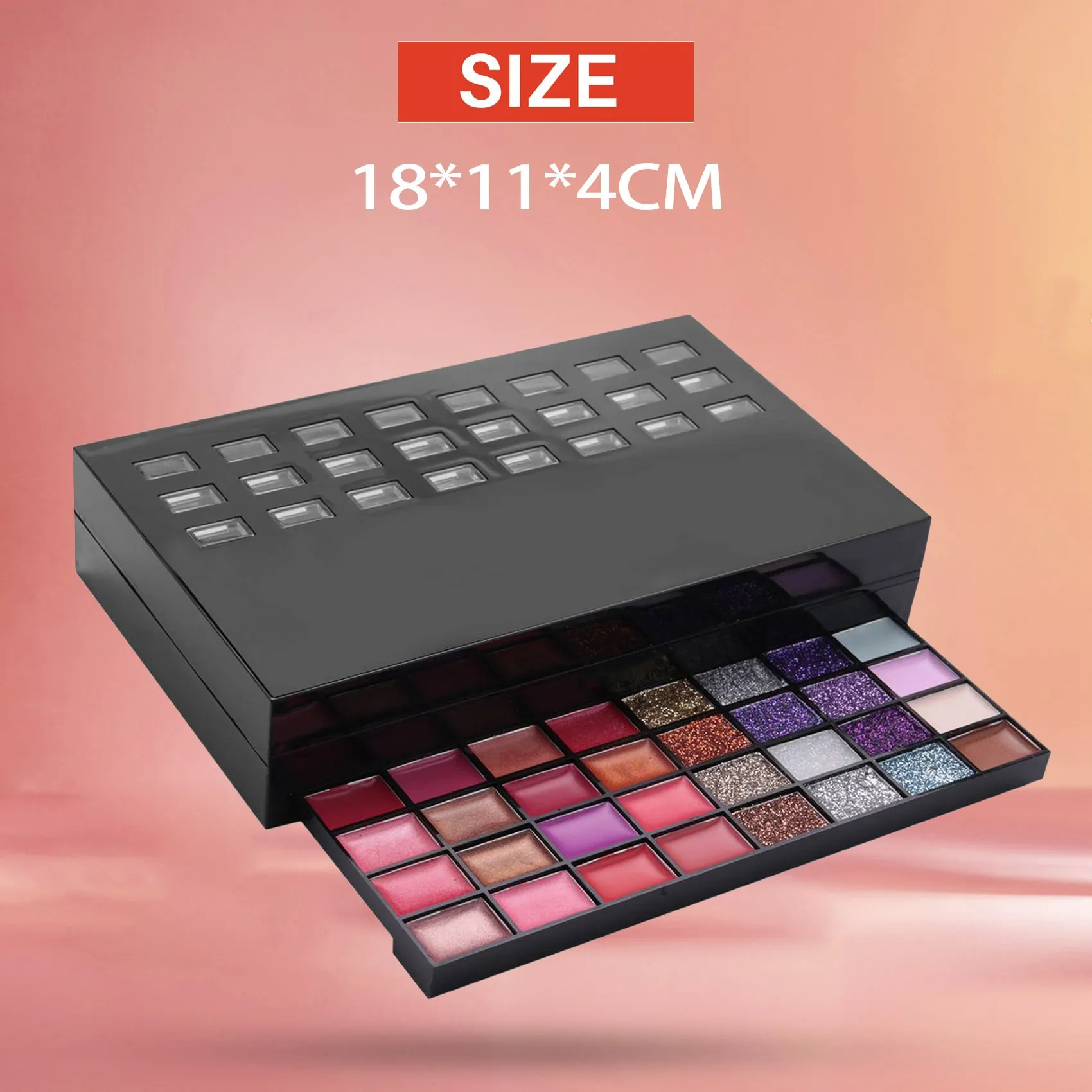 ABMK Makeup Set Box 74 Color Makeup Kits For Women Combination Kit Eyeshadow Lipstick Glitter