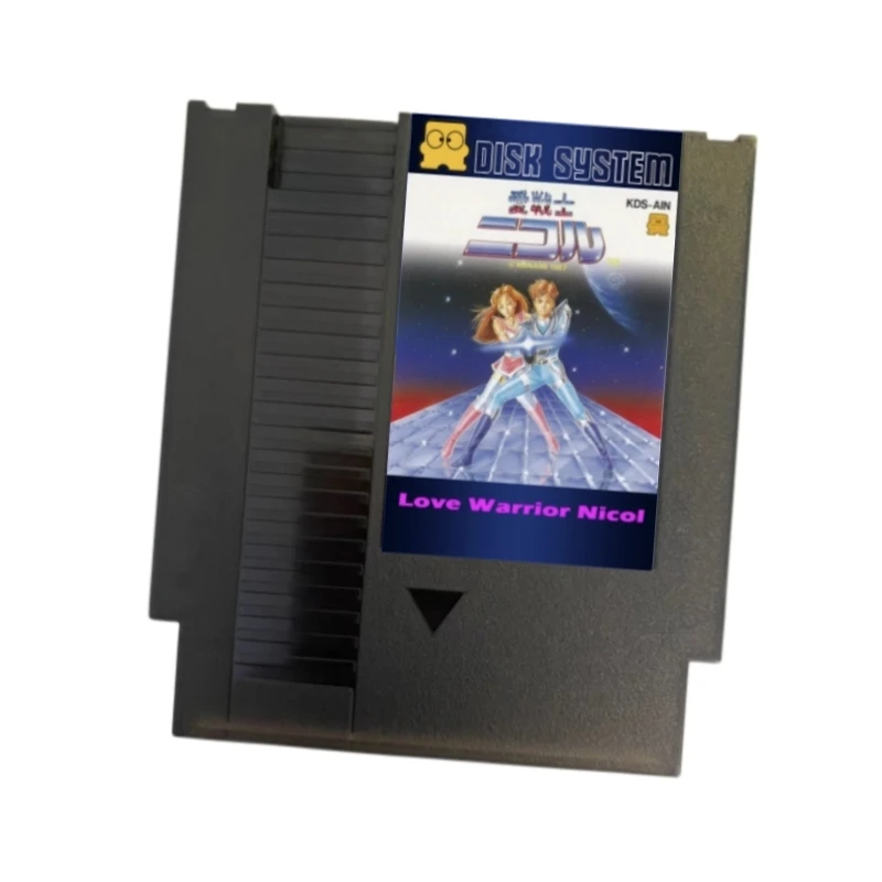 Love Warrior Nicol ( FDS Emulated ) Game Cartridge for NES Console 72Pins Video Game Card