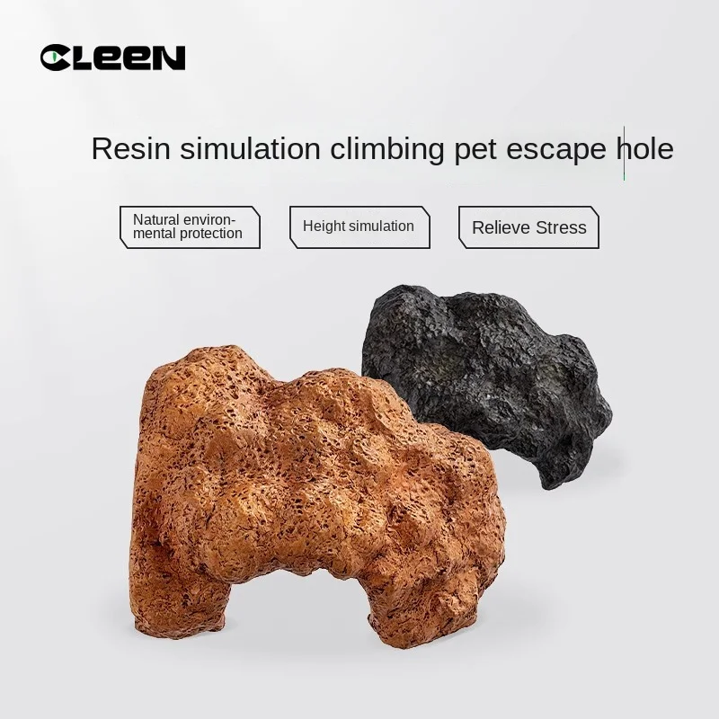 Su báscula simula escalada en roca, casa de doging para mascotas, caja de alimentación de paisajismo