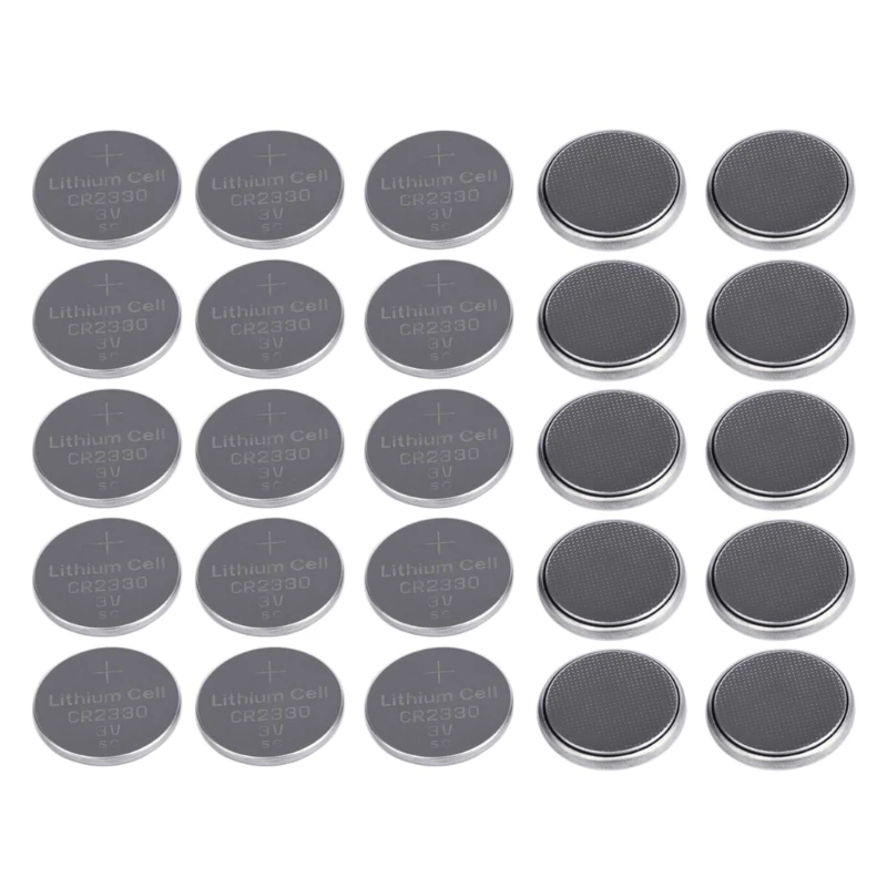 Батарея таблеточного типа CR2330 большой емкости 3 В для автомобильного брелока Несколько количеств Батарея типа «таблетка»