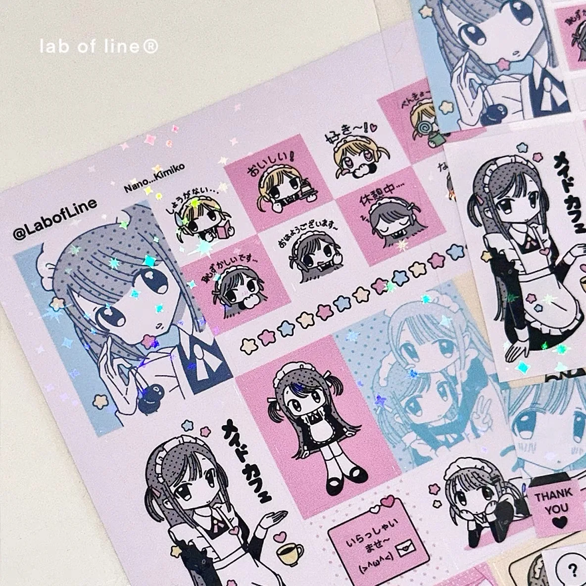 

Декоративные наклейки горничной