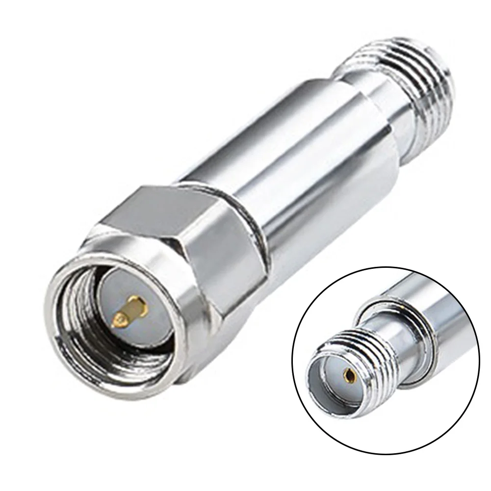 1pc 10dB RF Coaxial Attenuator DC-8GHz 2W For SMA Male To Female Fixed Attenuator For Microwave Measurement Systems
