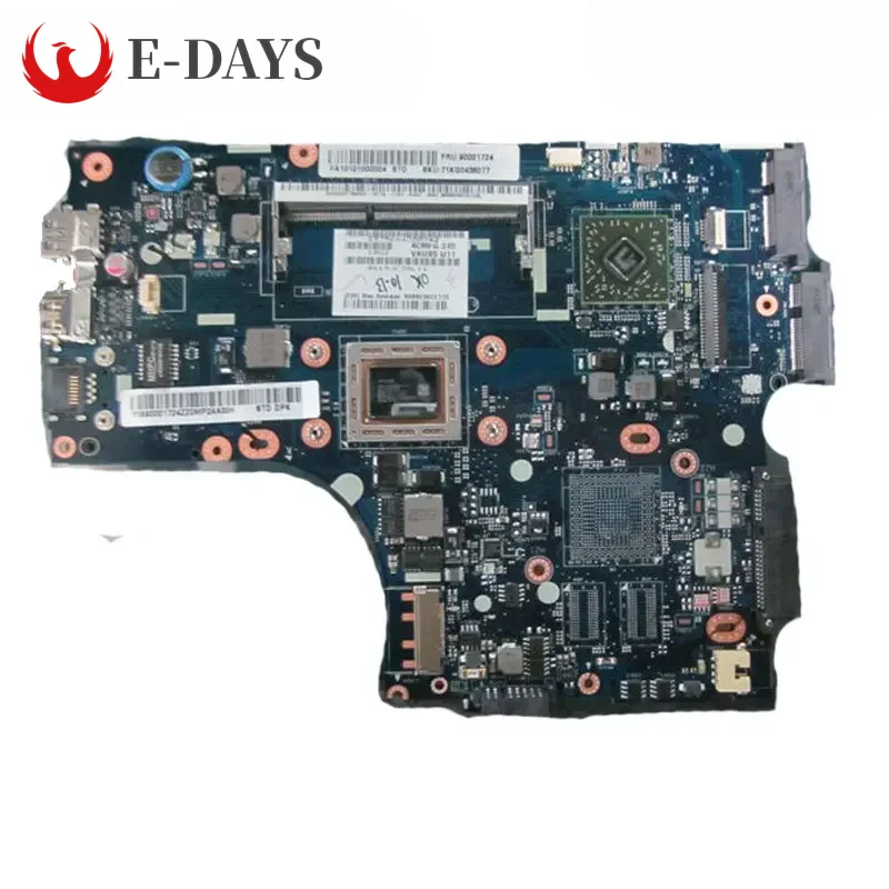 

For Lenovo Ideapad S405 Laptop Motherboard LA-9001P Notebook Mainboard A6-4455M A8-4555 CPU DDR3 100% Tested Ok