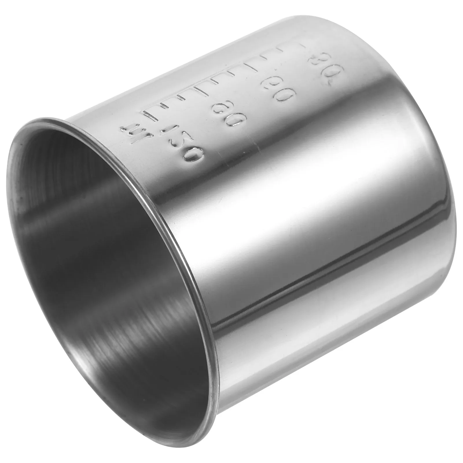 

Stainless Steel Measuring Cup 120ml for Rice Cookers Kitchen Scale Tool Metal Small Baking Flour Syrup Container