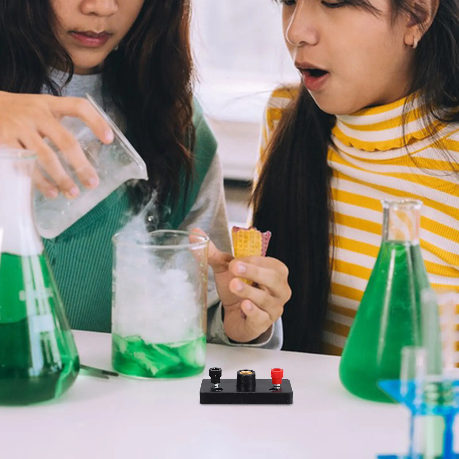 

4Pcs Screw Base Lamp Holder Copper Efficient Electrical Circuit Physics Science Kits School