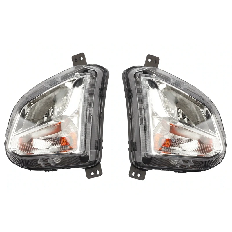 Front Fog Lamp Left Right Signal Light Transparent Lampshade For Chevrolet Equinox 2017-2020