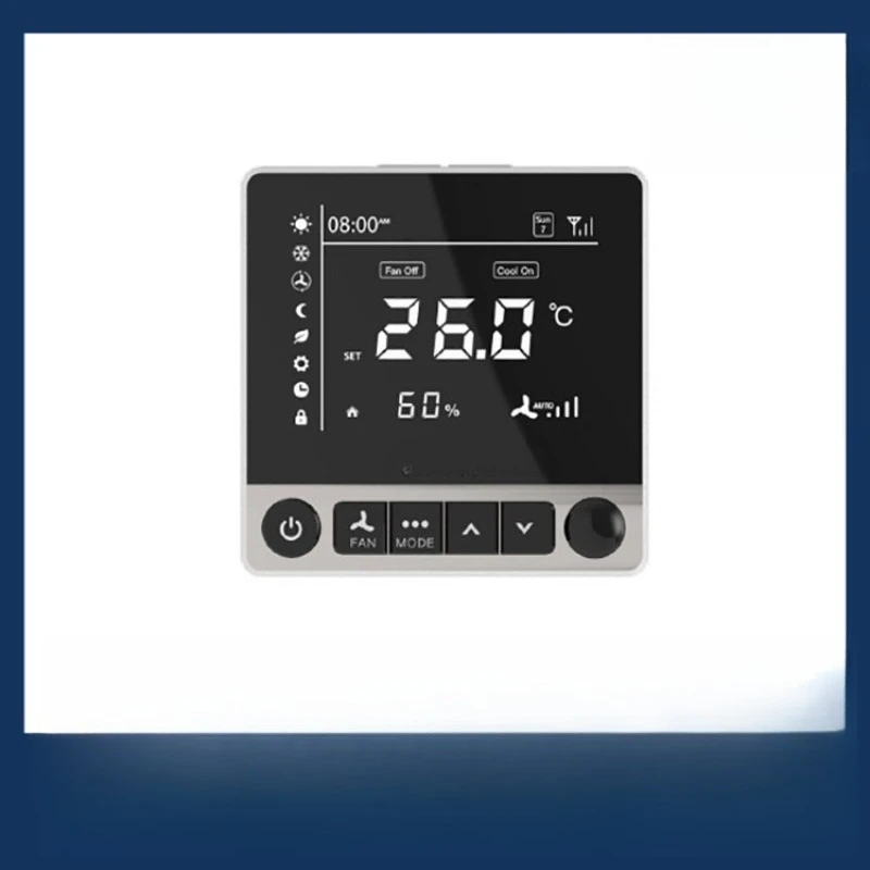 

Wireless fan coil air conditioner controller zigbee thermostat, IoT temperature control wireless control