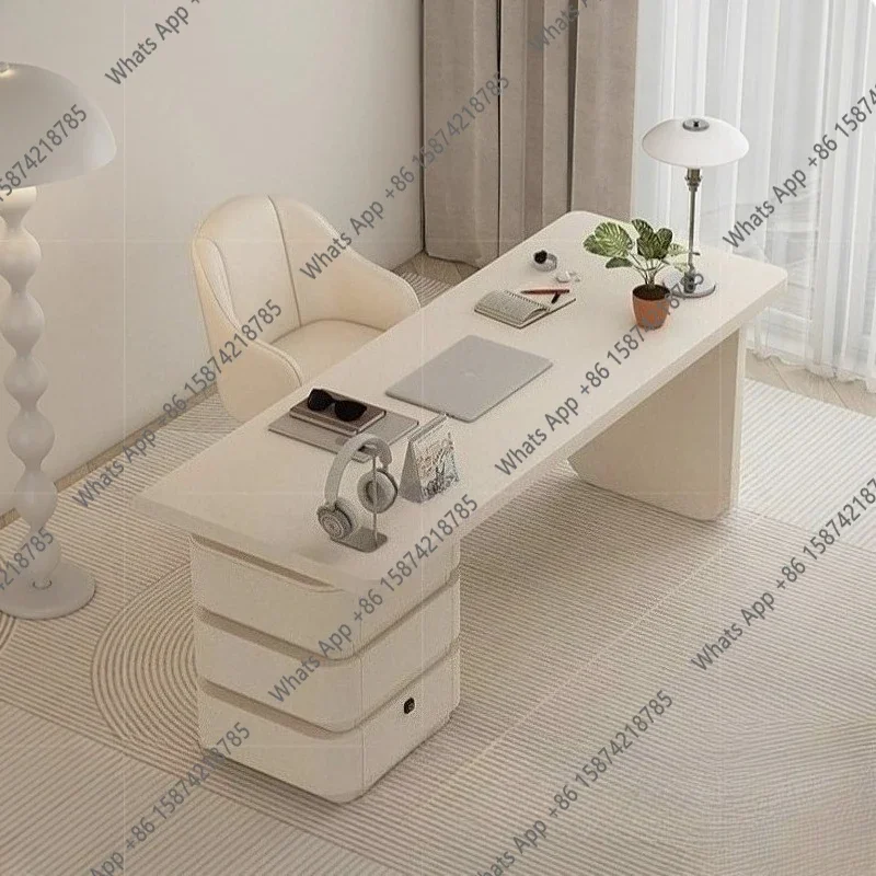 

N62 C Modern Cream Style Gaming Desk Computer Desks Table Pliante Room Desks Office Table Side Tables Office Furnitur