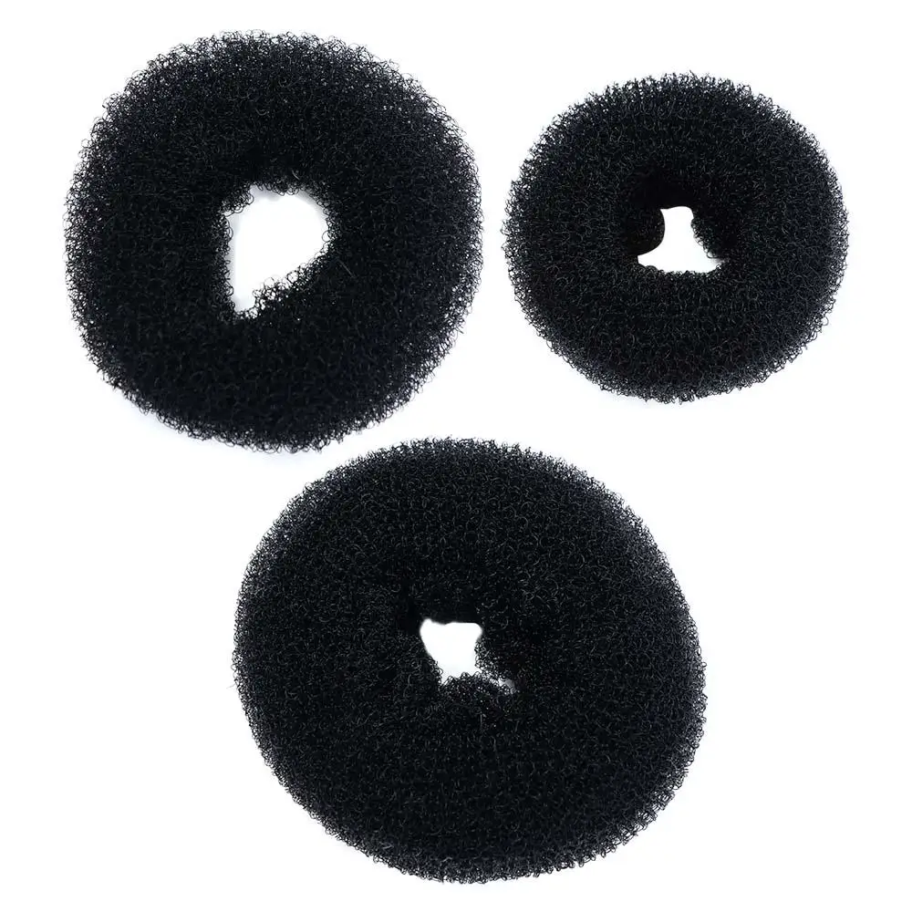 Donut Magic Foam Sponge Meatball Head Female Korean Style Ponytail Holder Women Hair Ring Hairstyle Tools Bird's Nest Bun Maker