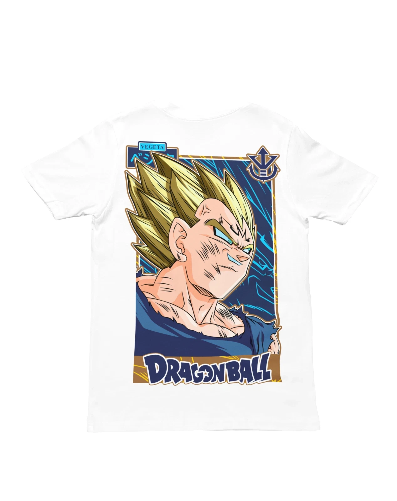 Kaos Biologis Pria Dragon Ball Back Pressure High Goku Begeta Majin Buu Hadiah Penggemar Kaos Cocok untuk Pria dan Wanita