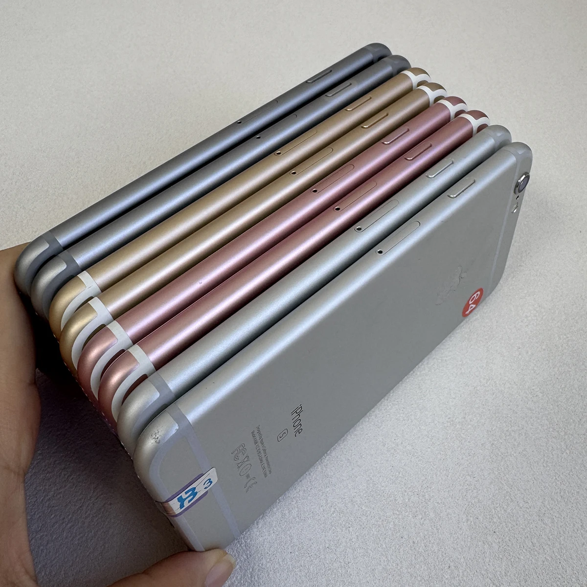 هاتف محمول 4.7 بوصة IOS Apple iPhone 6S غير مقفول 16/64/128GB ROM 2GB RAM 12MP 4G LTE هاتف محمول أصلي