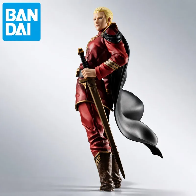 In Stock Bandai Original Bandai Spirits Gundam Model Char Aznable Action Figure Model Doll Brand New Boxed Anime Characters Toys