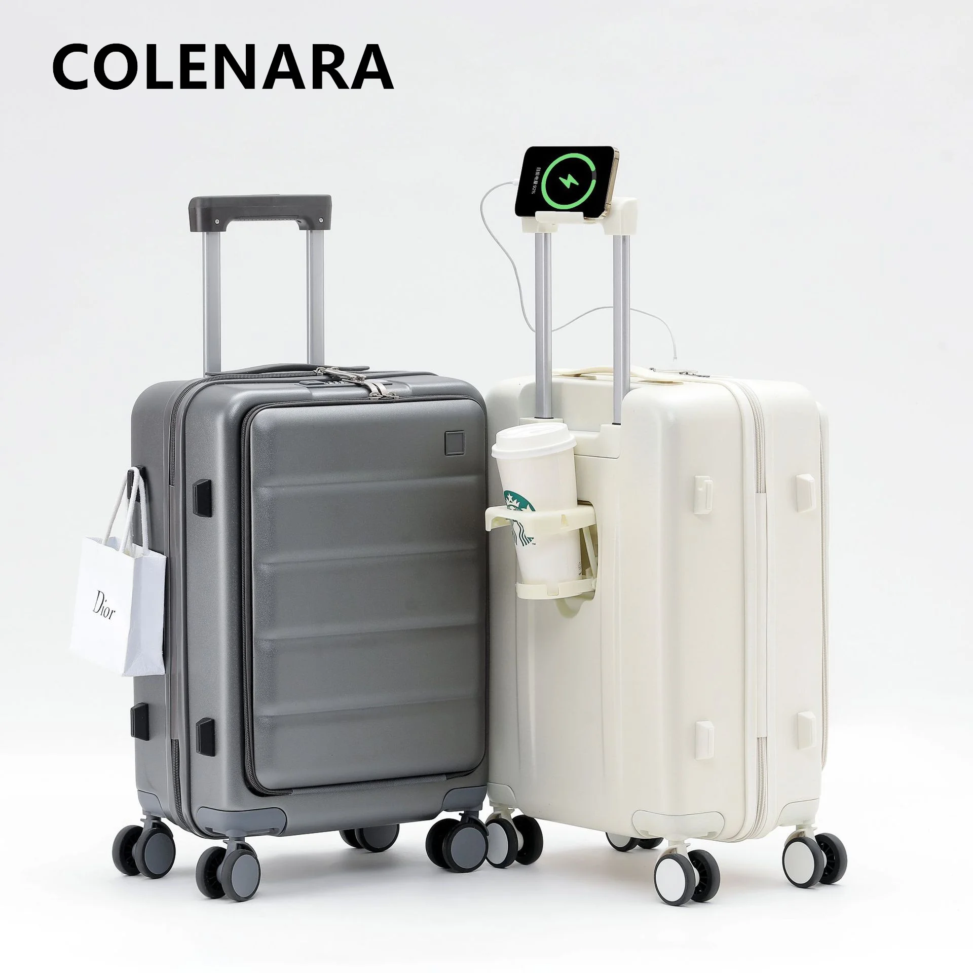 COLENARA дорожный чемодан с передним отверстием для посадки