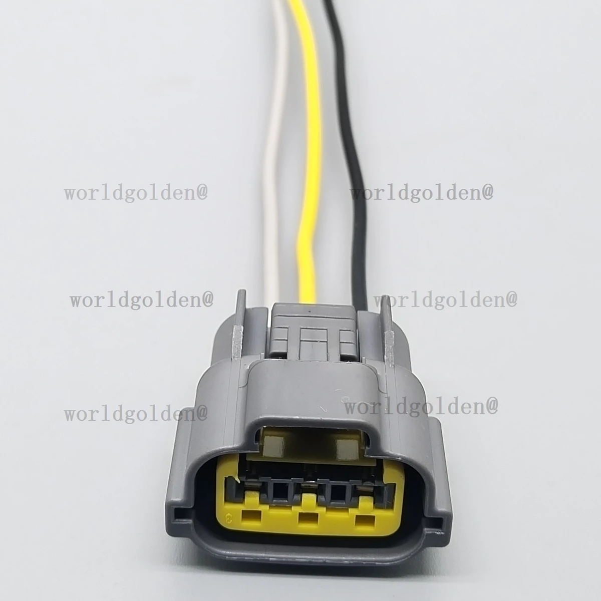 6098-0141 3-Pin Ignition Coil Connector Plug Harness for Nissan Skyline SR20 RB20 RB25 RB26, waterproof and durable
