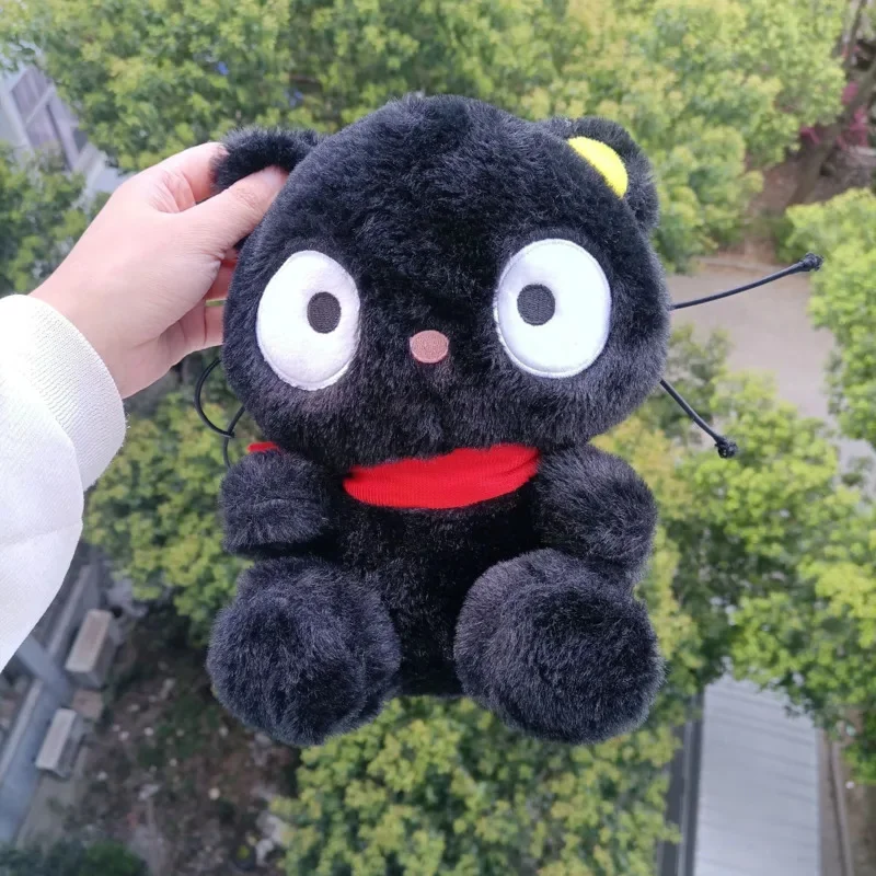 

1/2pcs 25cm Japanese Anime Chococat Plush Ghibli Black Jiji Cat Doll Kawaii Black Cat Soft Stuffed Animal Plushie Doll Toys Gift