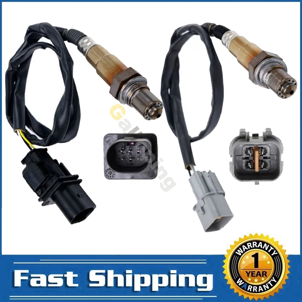 2PCS Up Downstream Oxygen O2 Sensor For Kia Rio Soul Hyundai Accent Veloster 2012 2013 2014 2015 2016 2017 234-5055 234-4568