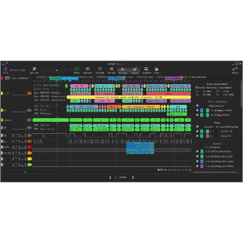 Best sell New DSlogic Plus Logic 16 400M Sampling USB-based Debugging Logic