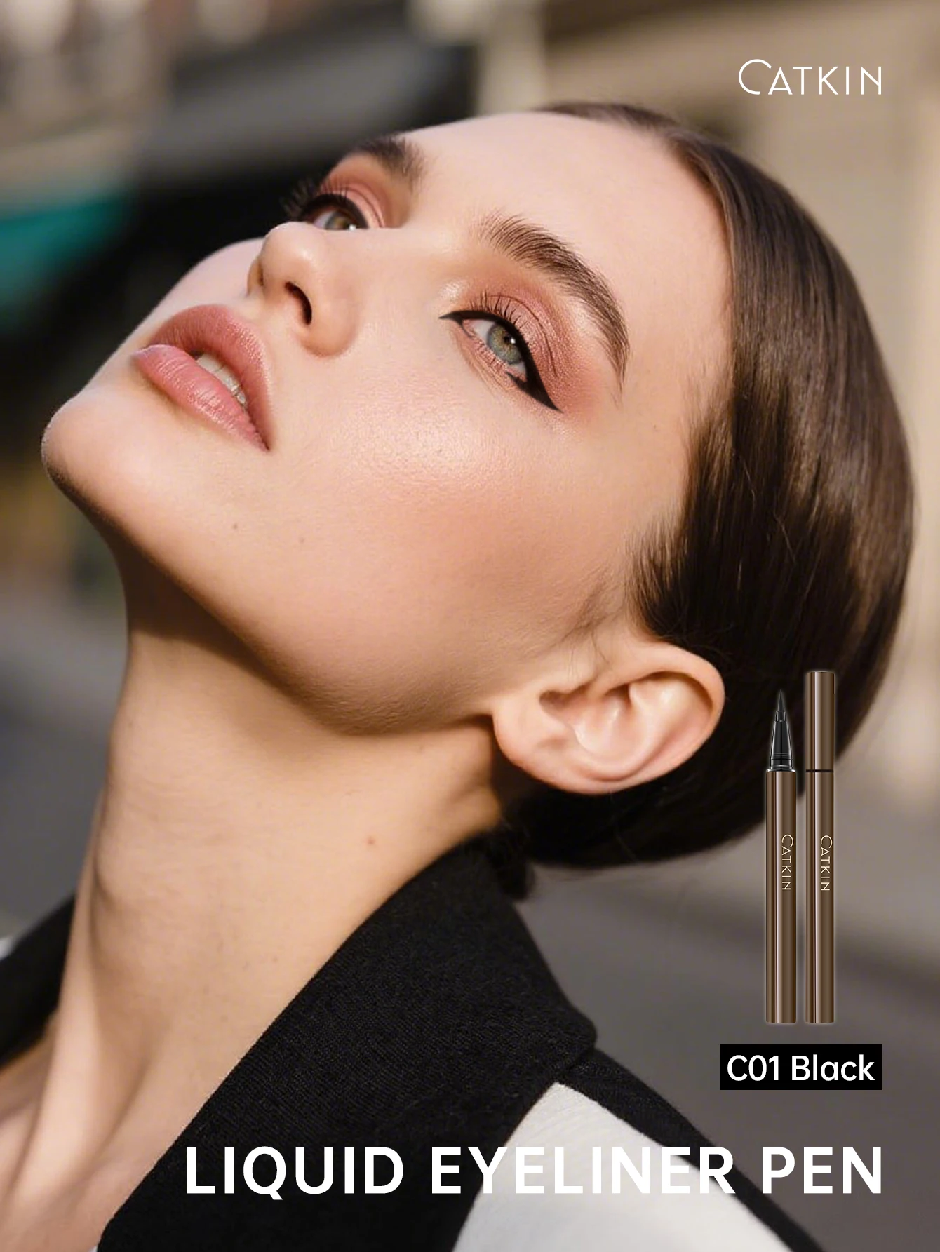 

CATKIN Waterproof Black Eyeliner Pen Smooth Long Lasting