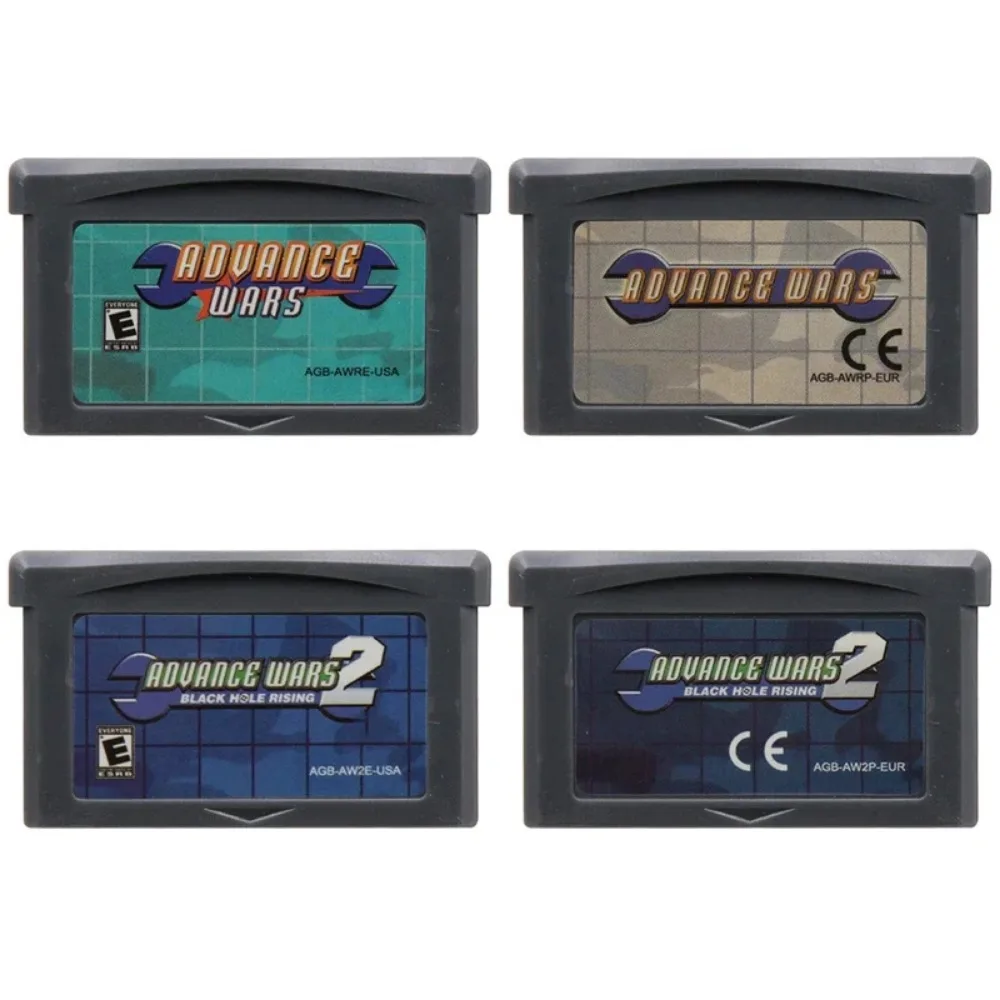 ⅢGBA Game Cartridge Advance Wars Series Advance Wars 2 Black Hole Rising 32 Bit Video Game Console Card