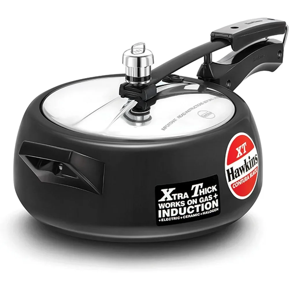 

HAWKINS PRESSURE COOKER, 3.5 Liter, Silver