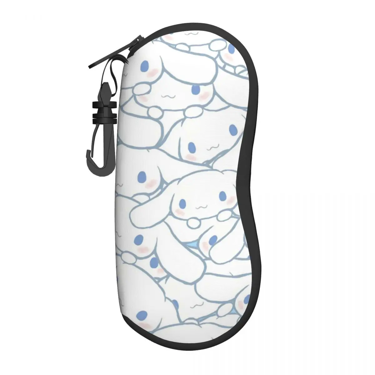 

Cinnamoroll Collage Glasses Case Protective Zipper Cute Cartoon Glasses Storage Box Gift Eyewear Container