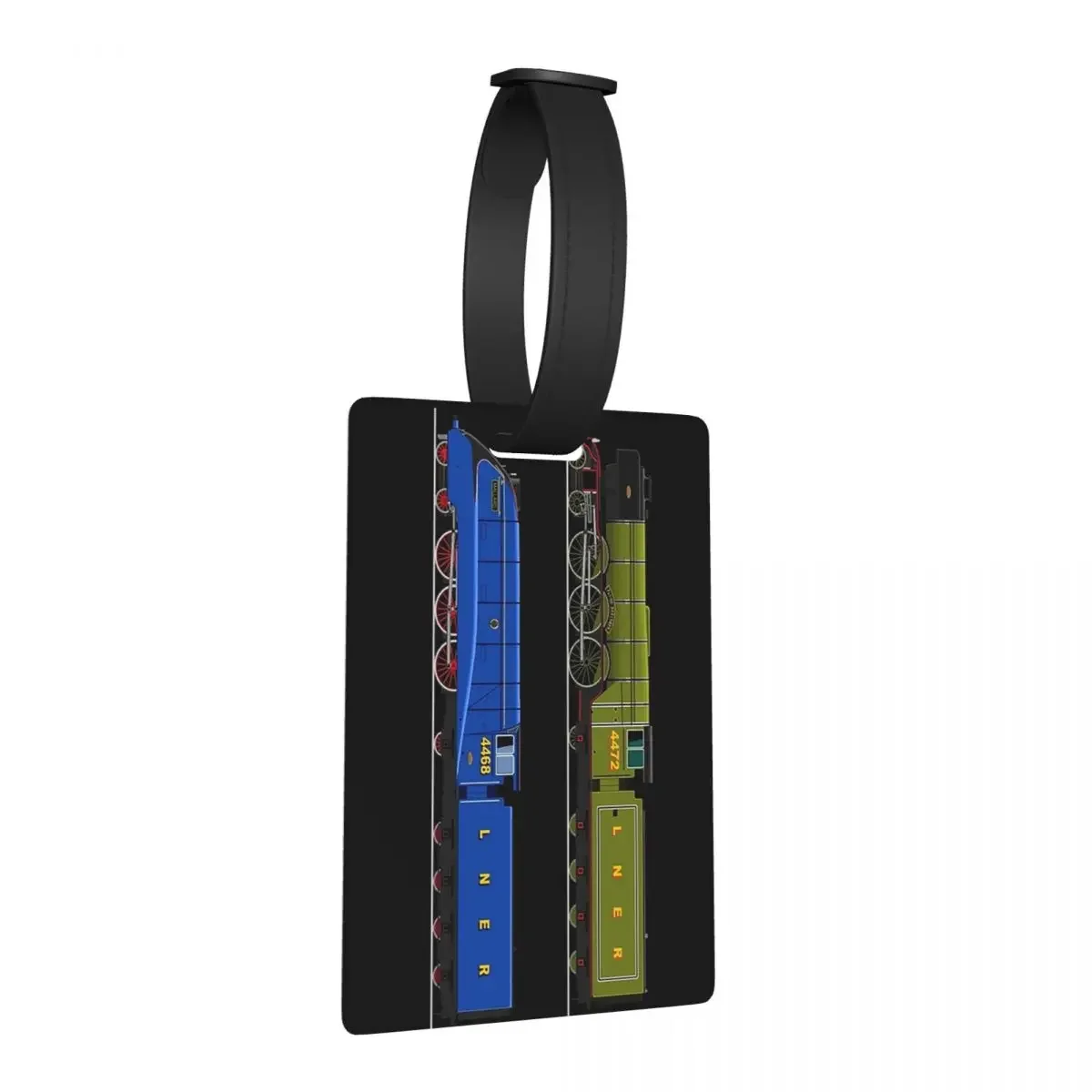 Flying Scotsman And The Mallard Luggage Tags Suitcase Accessories Travel Cute Baggage Boarding Tag Label Holder ID Name Address