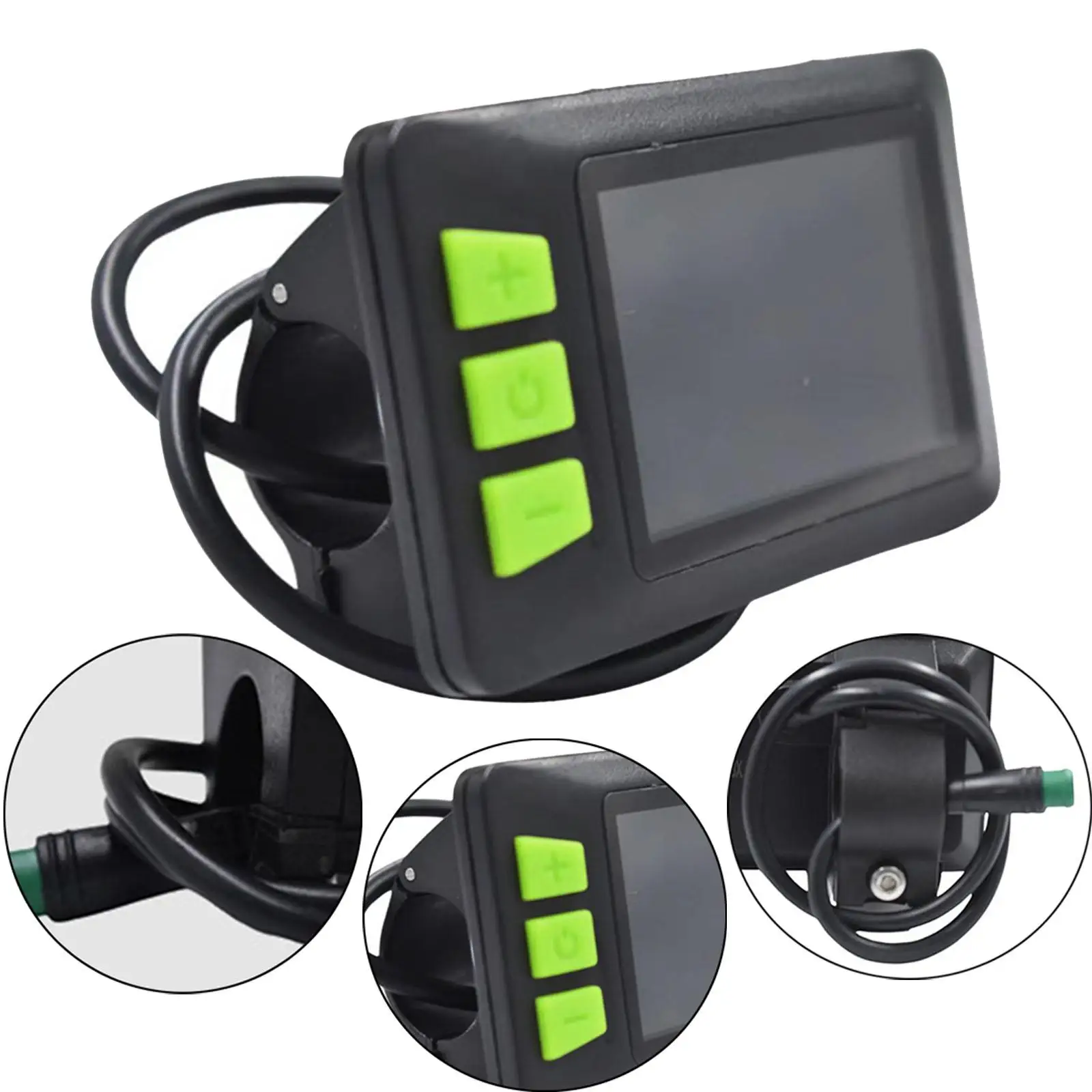 

Электрический велосипед ЖК-дисплей P3C измеритель скорости 24 в 36 в 48 в 60 в аксессуары