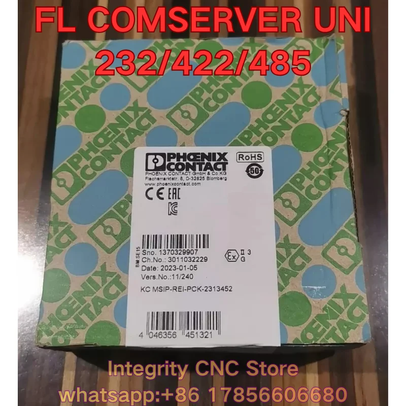 New FL COMSERVER UNI 232/422/485 PLC module 2313452