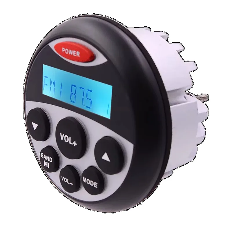 Waterproof Marine MP3 Player HA‑804 Bluetooth Stereo Audio Receiver for Yacht ATV UTV RV Spa Entertainment System