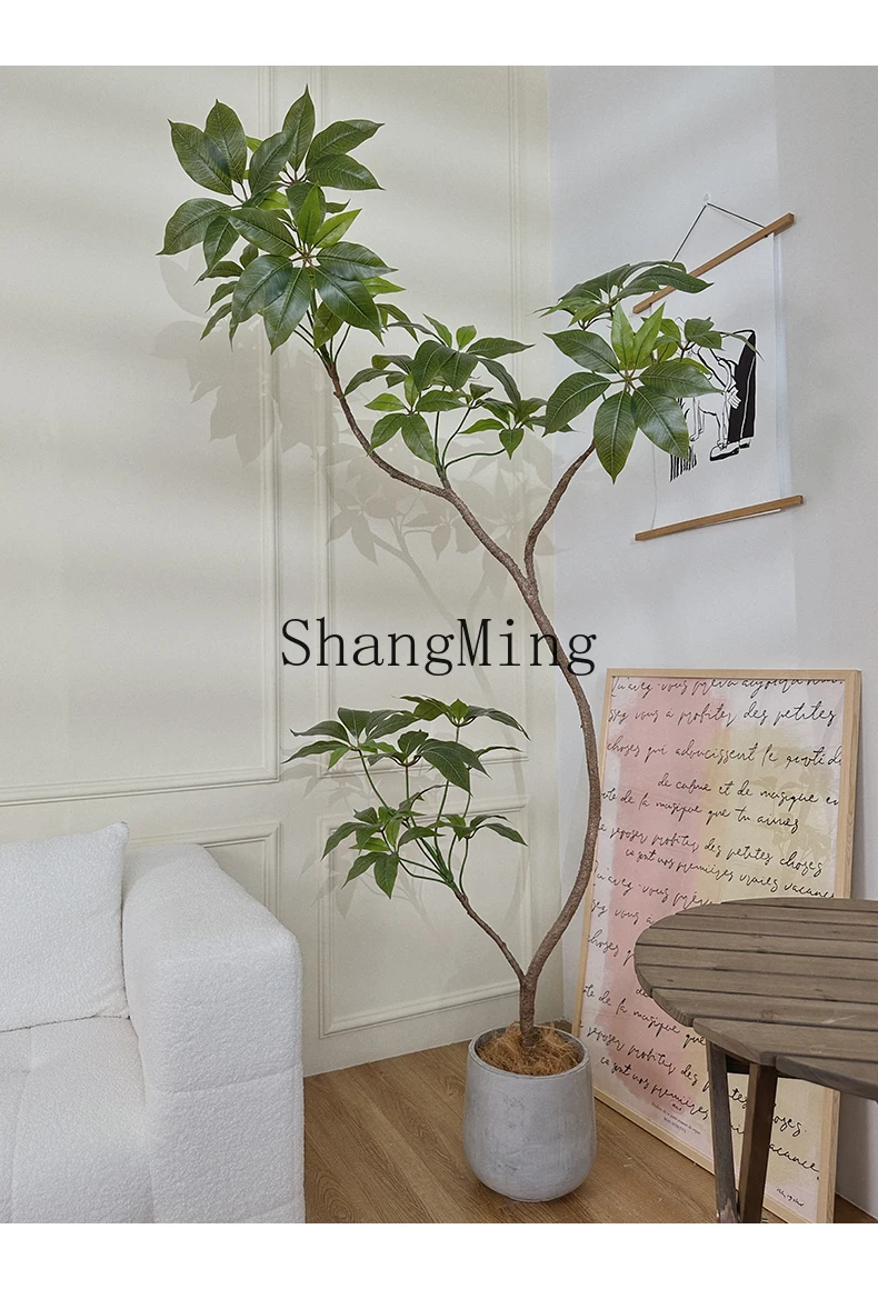 HJ Internet celebrity sofa simulation green plant landscaping high-end light luxury interior decoration potted plants