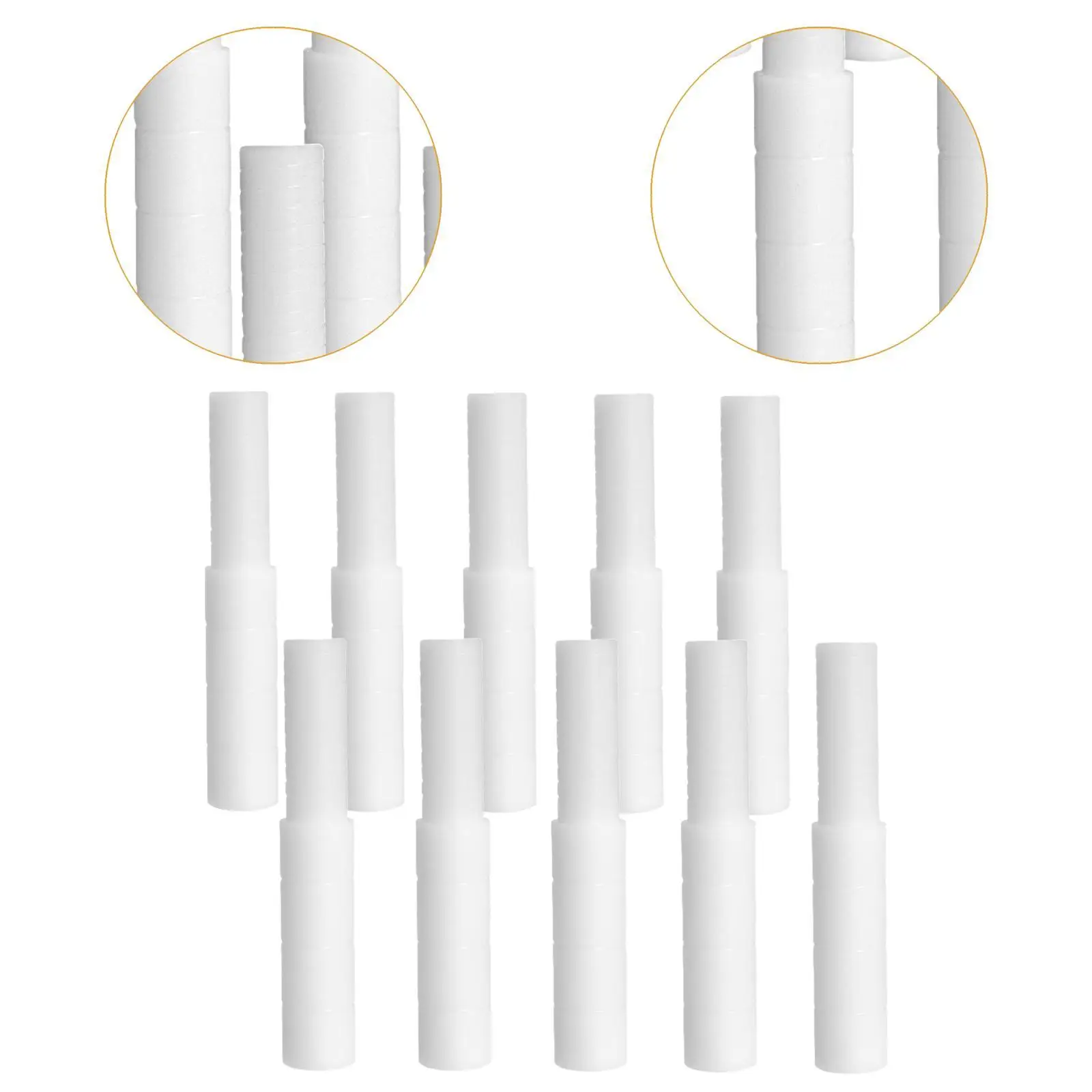 Práctica profesional de extensión de eje de Putter de Golf, reemplazo resistente, 10 Uds.