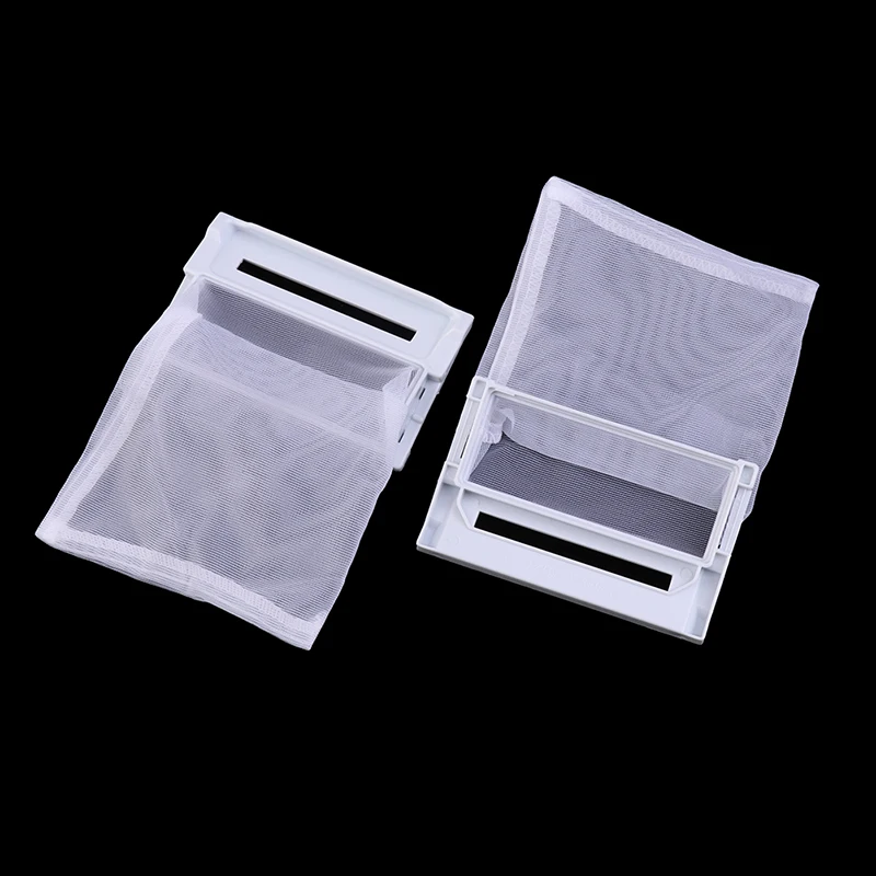2PCS Washing Machine Lint Filter Mesh Laundry Washer Hair Catcher Mesh Bag
