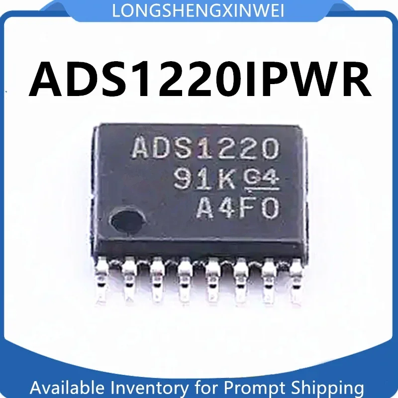 1PCS ADS1220IPW ADS1220IPWR ADS1220 New Patch TSSOP-16 ADC Chip