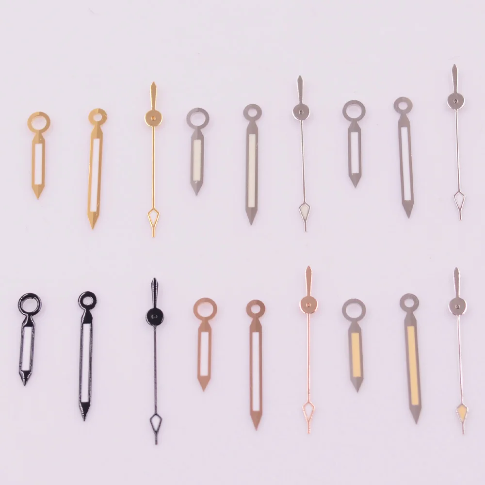 

Black/Gold/Silver/Rose Gold/Silver yellow/Silver Green Watch Hands Green Luminous Hands Fit NH35Amovement NH36AMovement