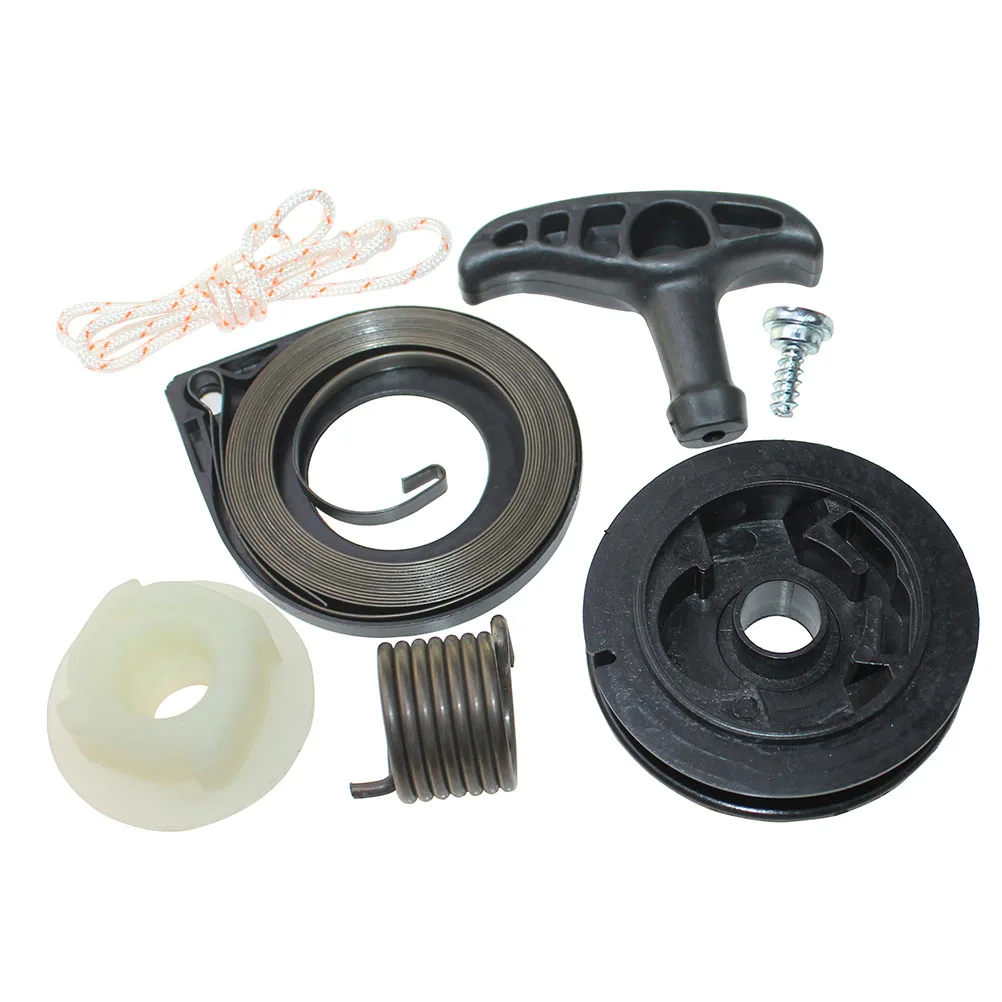 Recoil Starter Spring Reel Rope Grip Handle For Echo CS-370 CS-370ES CS-370F CS-400 CS-400ES CS-400F CS-420ES Shindaiwa 402S