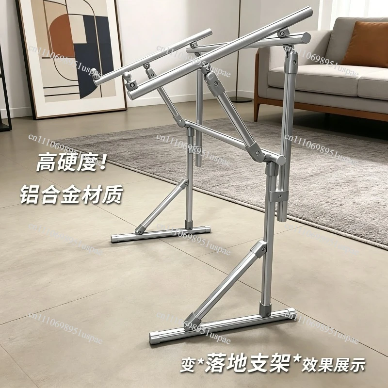 Aluminum Cross Stitch Floor Stand 3 in 1 Adjustable Embroidery Hoop Holder for Table Bed
