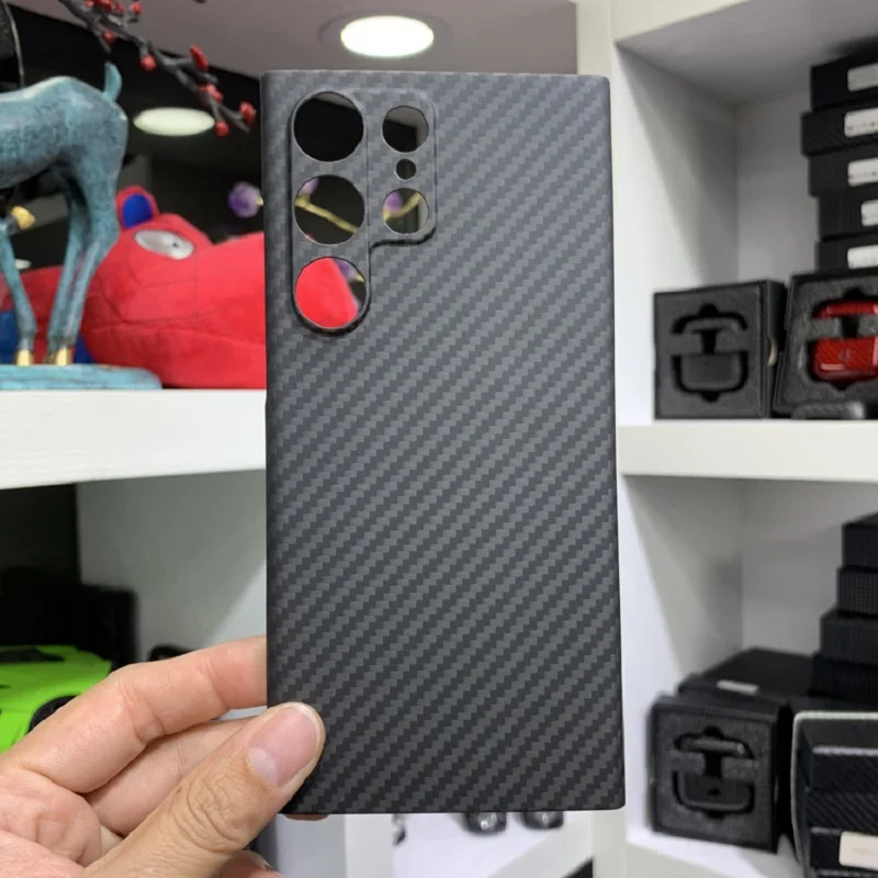 Deluxe 1500D Suitable for Samsung S23 Mobile Phone Case Aramid Fiber S23Plus Protective Case S23ultra Ultra Thin Case