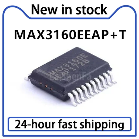 1PCS New MAX3160E MAX3160EEAP+T Package SSOP-20 Communication Interface Chip RS-485/RS-422 in Stock