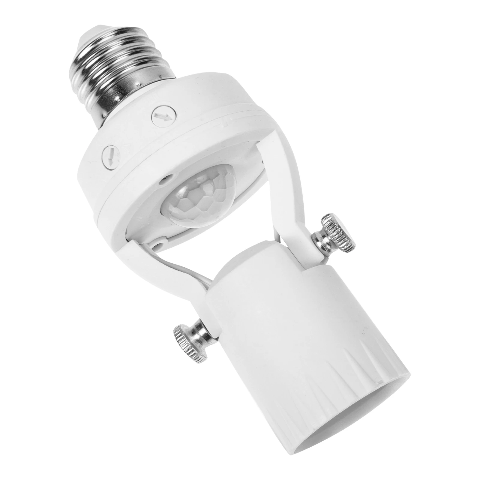 

Infrared Lamp Holder Adjustable E27 Sensor Light Socket For Stair Corridor Hotel Outdoor Human Sensor Light Socket