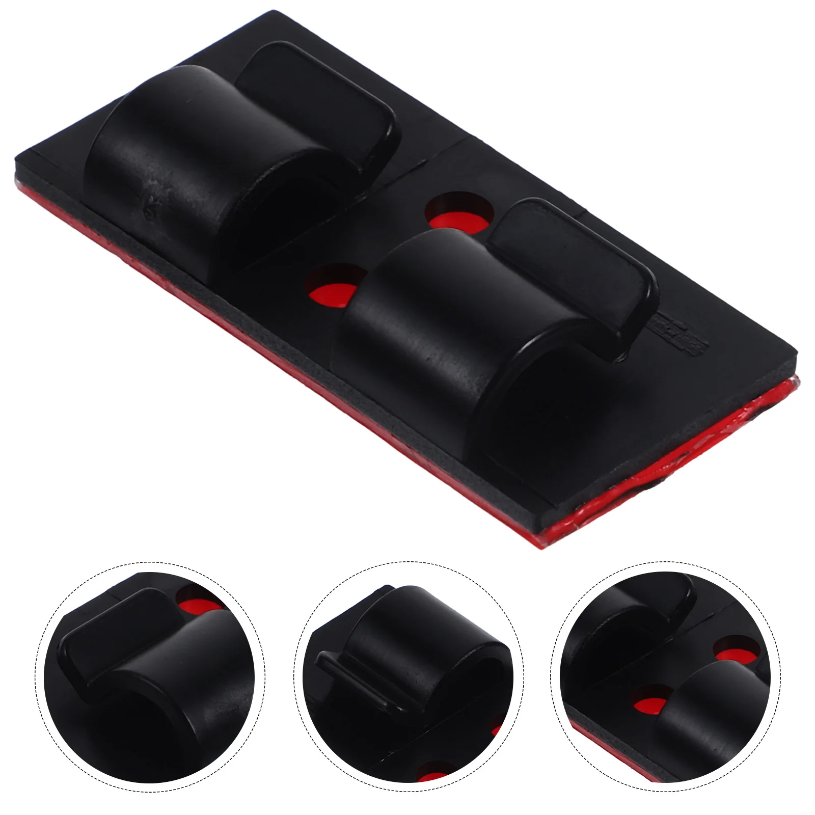 

25Pcs Plastic Cable Clips Wire Holders Self Adhesive Cord Organizers for Home Office Wire Clips for Electric Wires