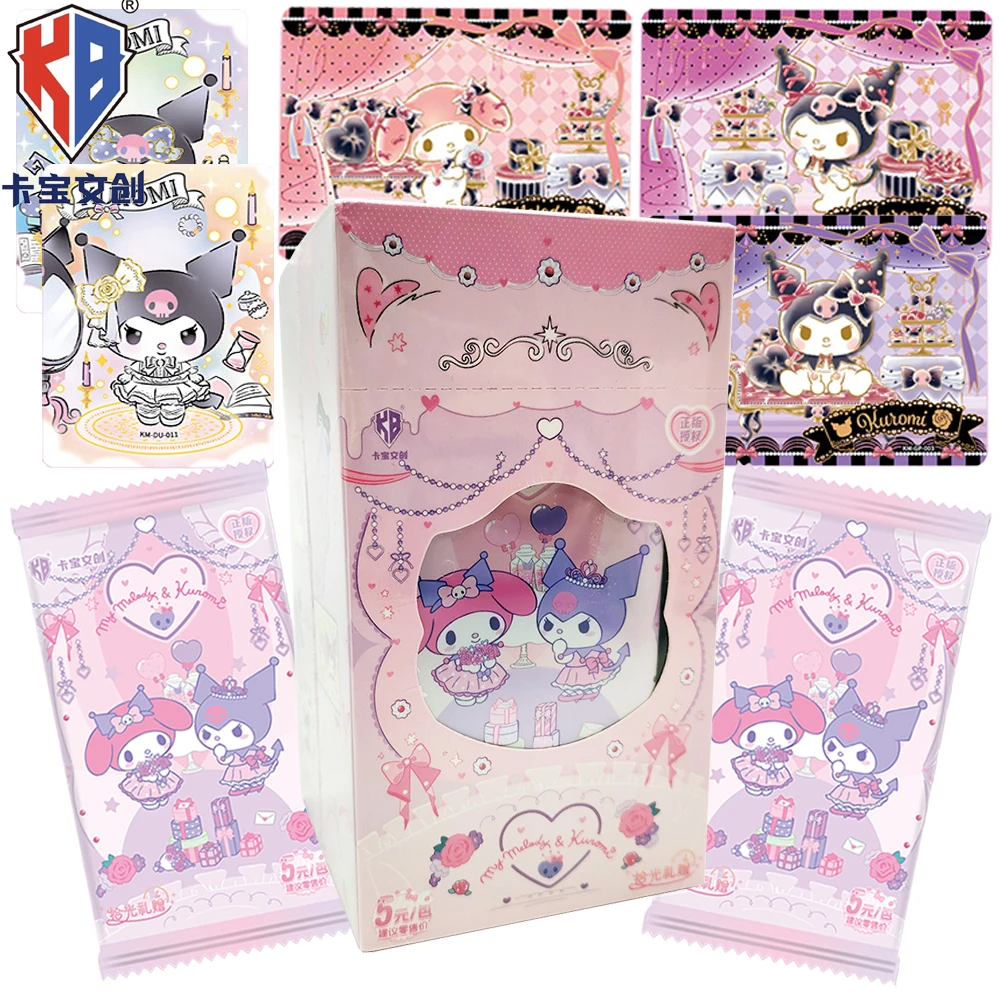 

New Genuine KABAO Sanrio Collection Card Exquisite Christmas Gifts Cute Sweet Cartoon Star My Melody Kuromi Rare Polaroid Card