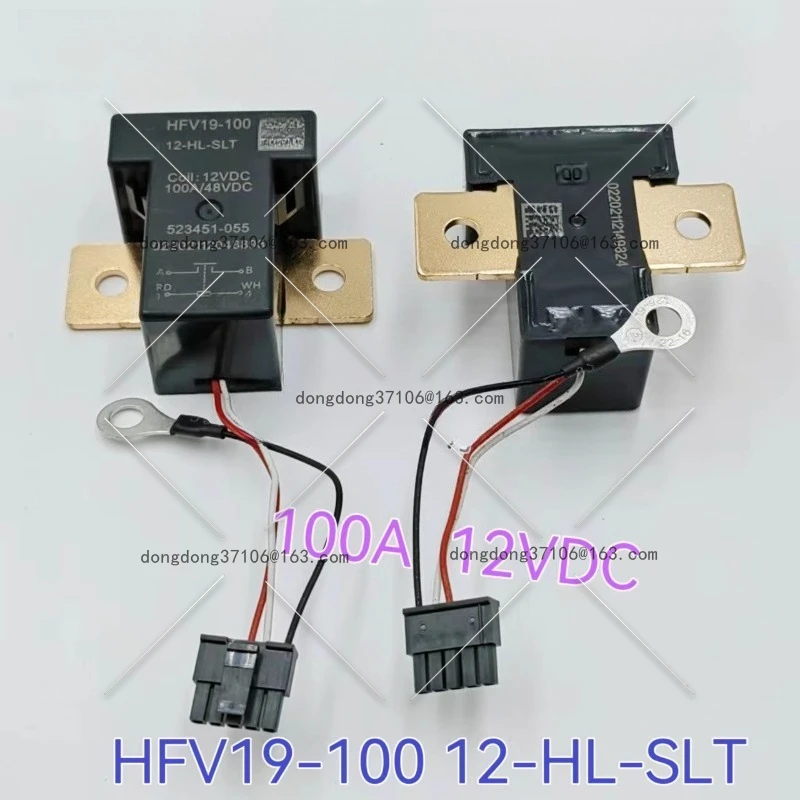

Electrical Appliance HFV19-100 12-HL-SLT Coil: 12VDC 100A/48VDC