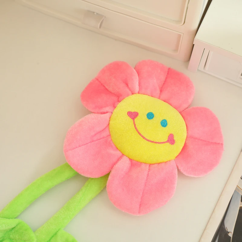 الكرتون محاكاة الخبز ألعاب من نسيج مخملي زهرة الشمس نبات الورد ديكور المنزل PP القطن لعب لينة للأطفال
