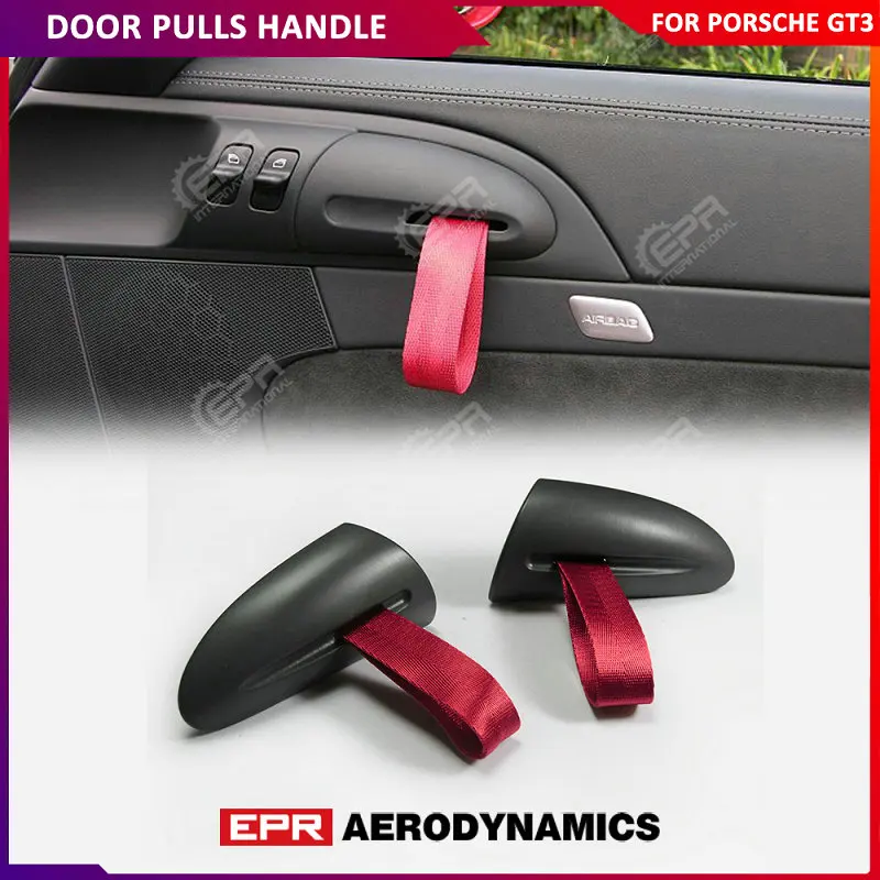 

For Porsche GT3 RS Tuning Door Pulls Handles Doorknob (987 Cayman/ 987 Boxster/ 997 Carrera) Car Door Knobs Replacement parts