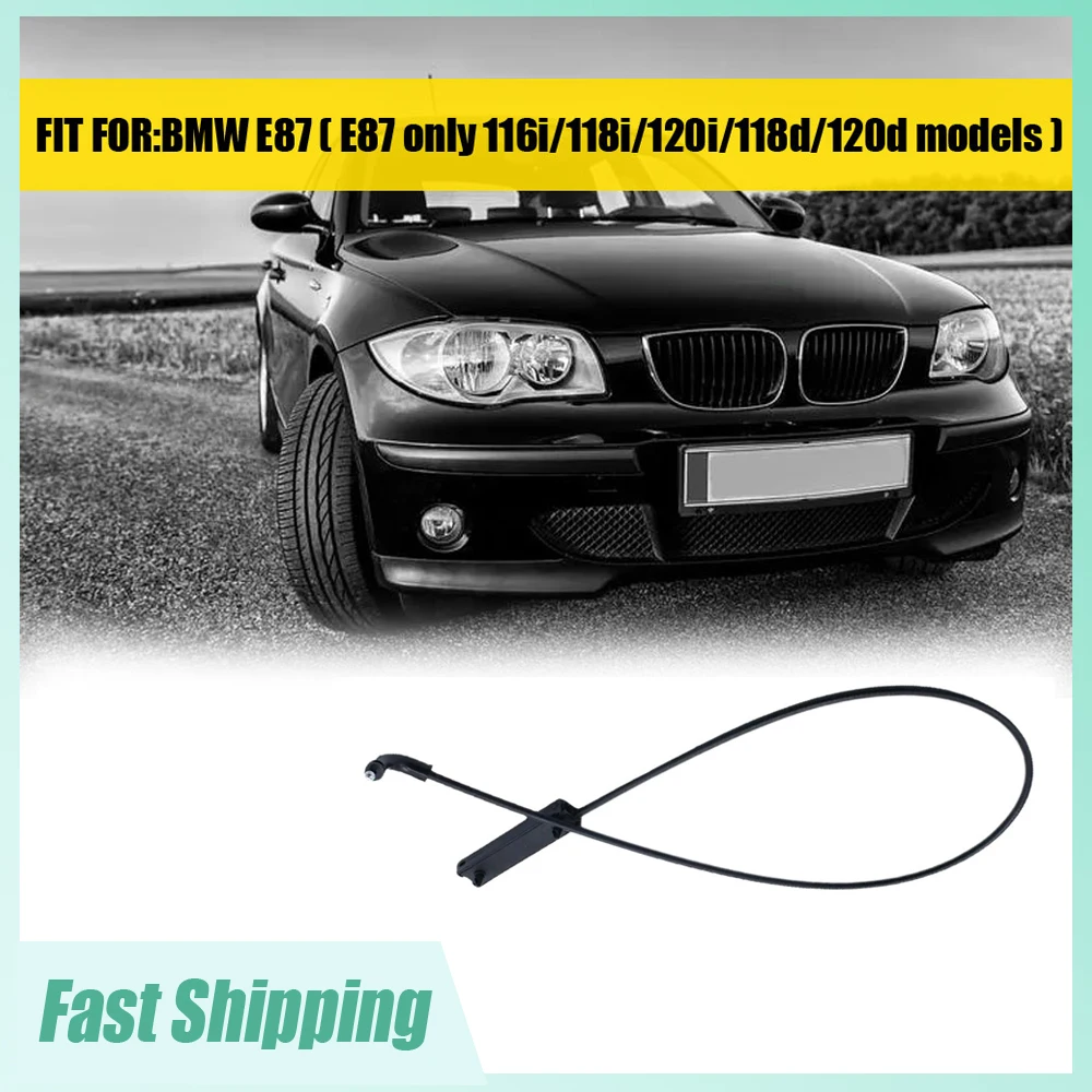 1pc Car Engine Cover Cable Repair Tool Car Engine Hood Release Cable Tool Black Car Exterior Accessories for BMW E87 7060551