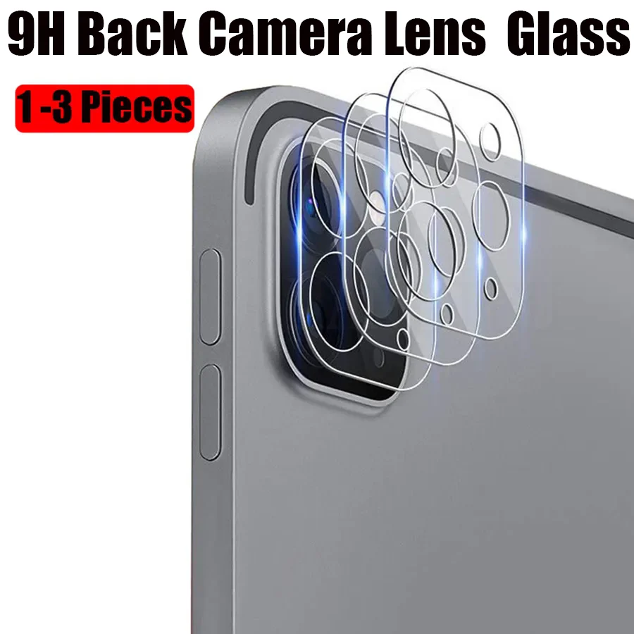 

9H Back Camera Lens Clear Tempered Glass For iPad Pro 11 12.9 Screen Protector Protective Film For Apple iPad Pro 11 13 (2024)