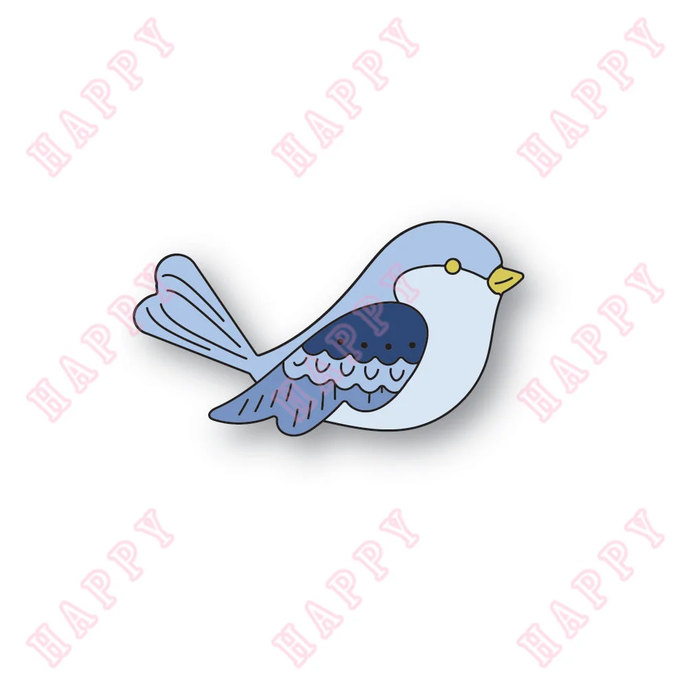 

New Christmas Metal Cutting Dies Bird DIY Scrapbook Envelope Greeting Card Decorative Embossing Handcraft Paper Craft Template