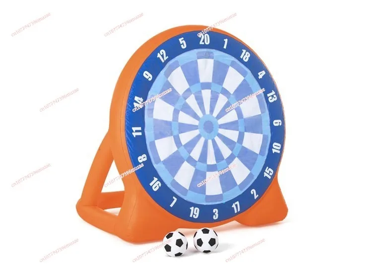 

Inflatable Target Soccer Shot Dart Board Sticky Music Children Throwing Toys