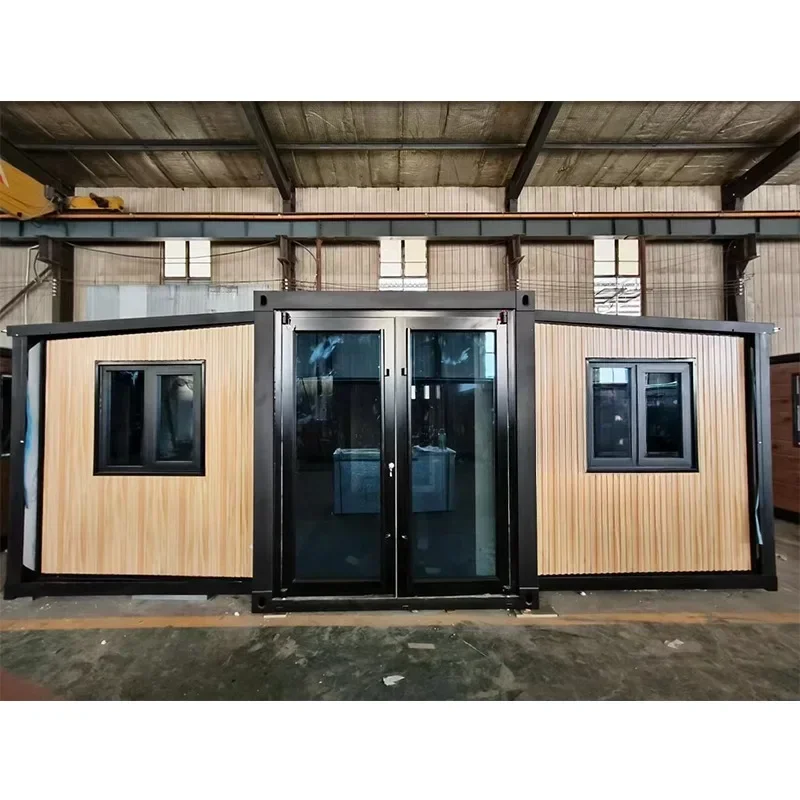 20ft 40ft Quick Assemble Luxury Expandable Creative Prefabricated Container Mobile Foldable House Automatic on Wheel